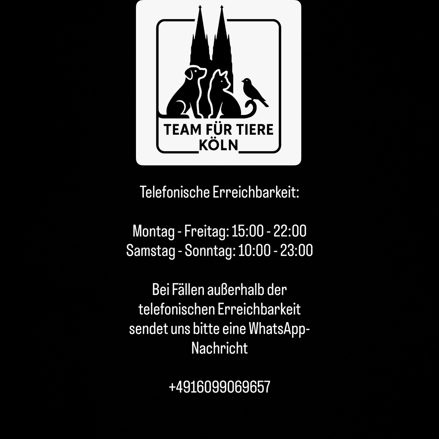 ❌❌❌ Neue telefonische Erreichbarkeit ❌❌❌