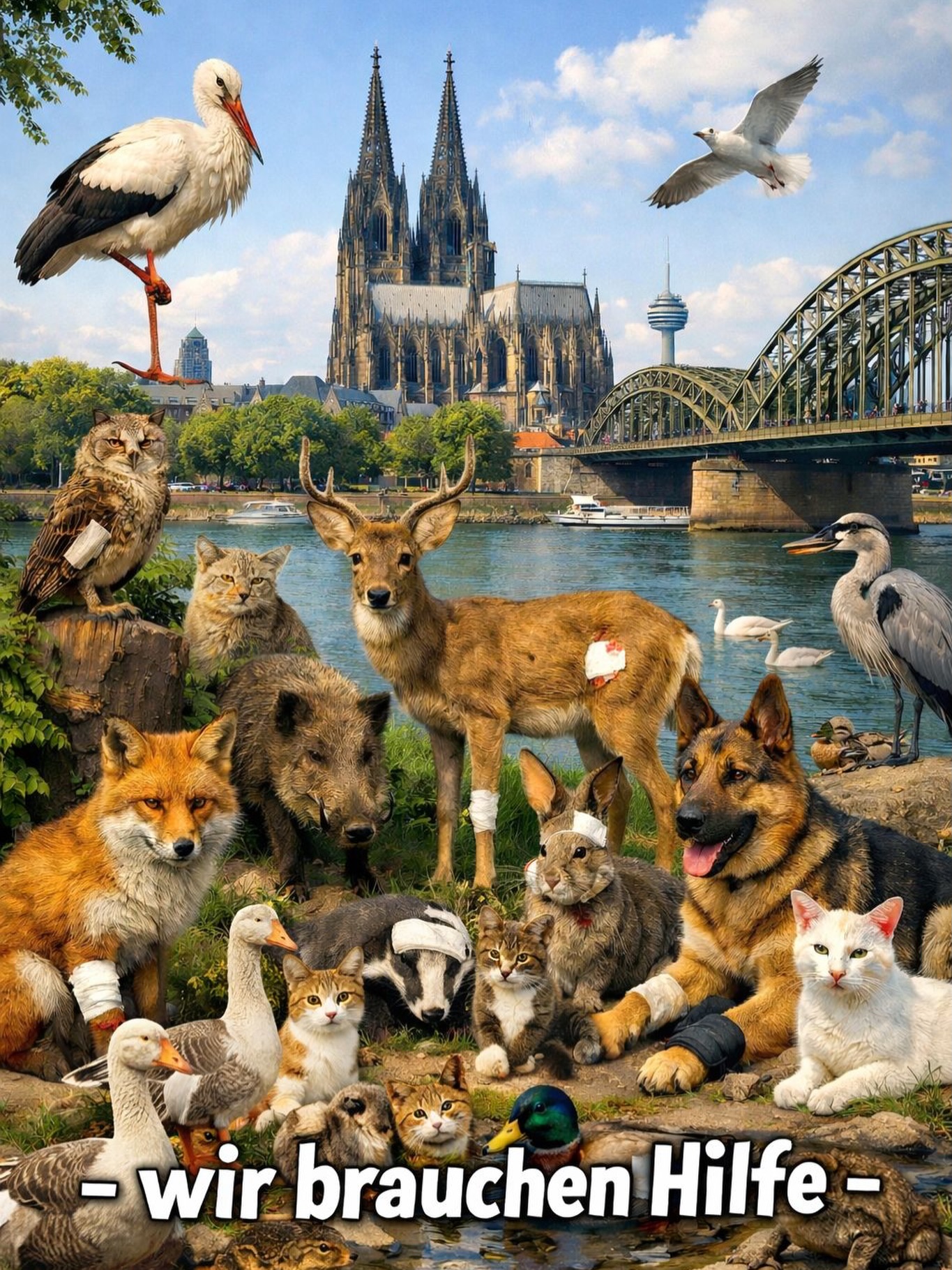 Oh Kölle… was ist hier los? 💔🐾